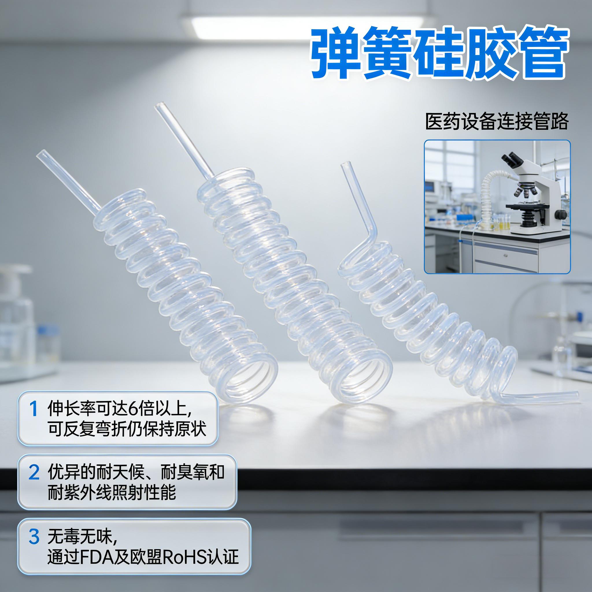 彈簧硅膠管