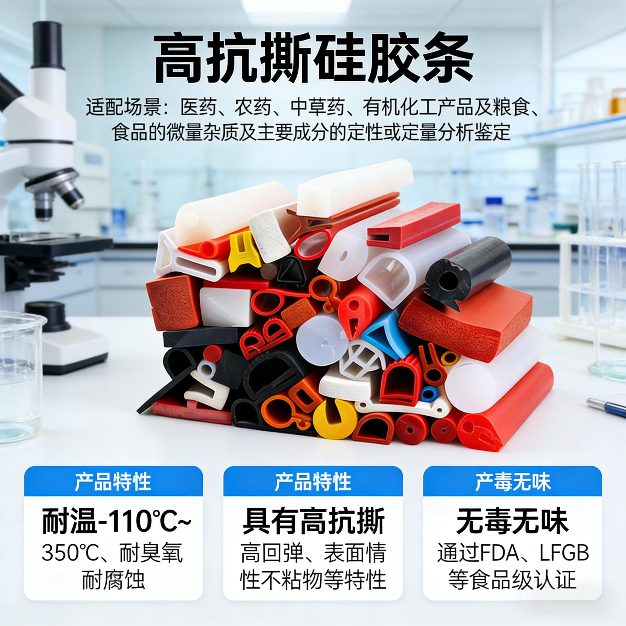 高抗撕硅膠條